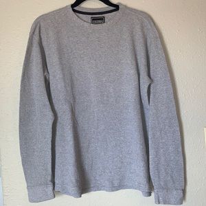 Champs long sleeve gray shirt